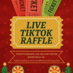 Live Raffle 11/12/2025 10 tickets for £20!!!